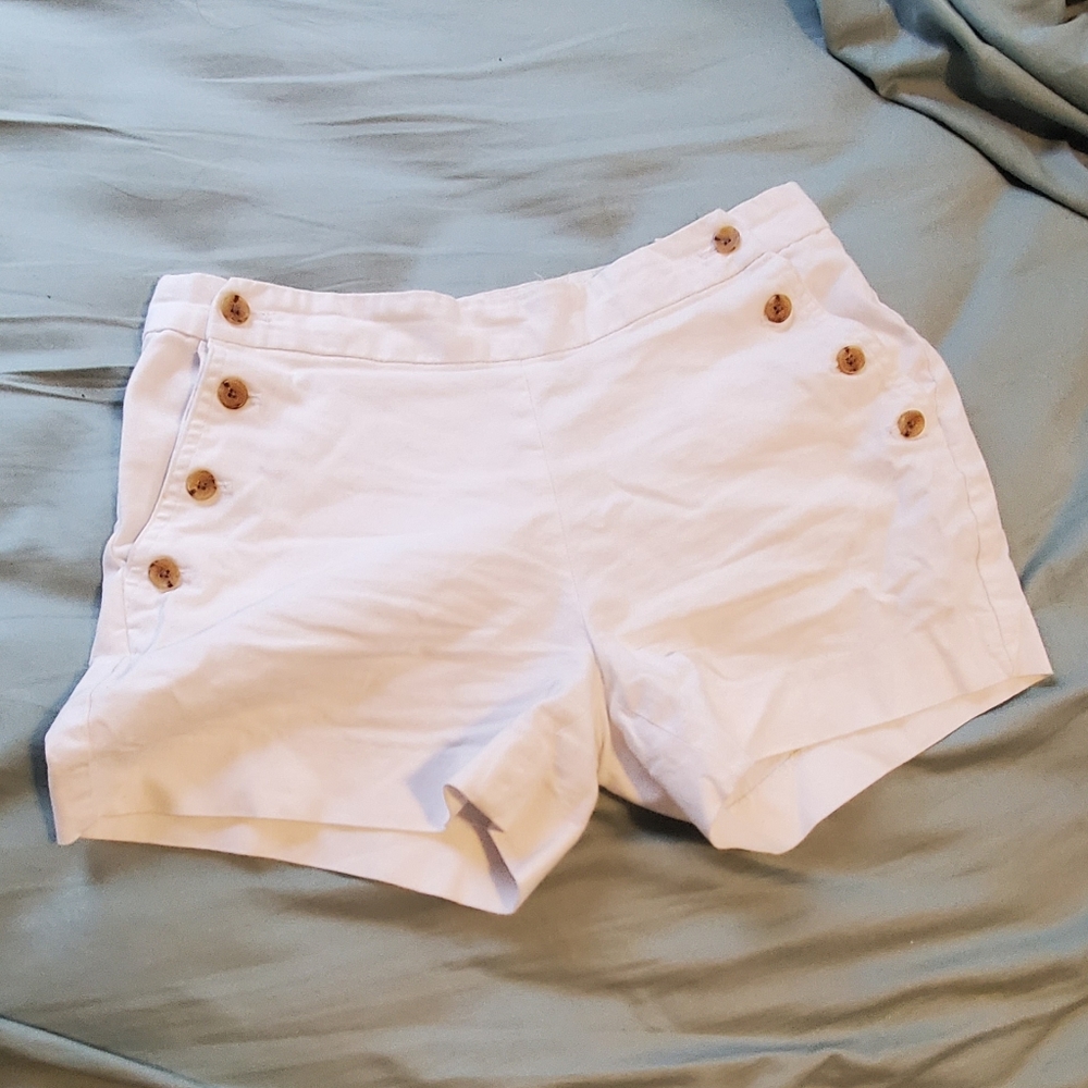 White shorts